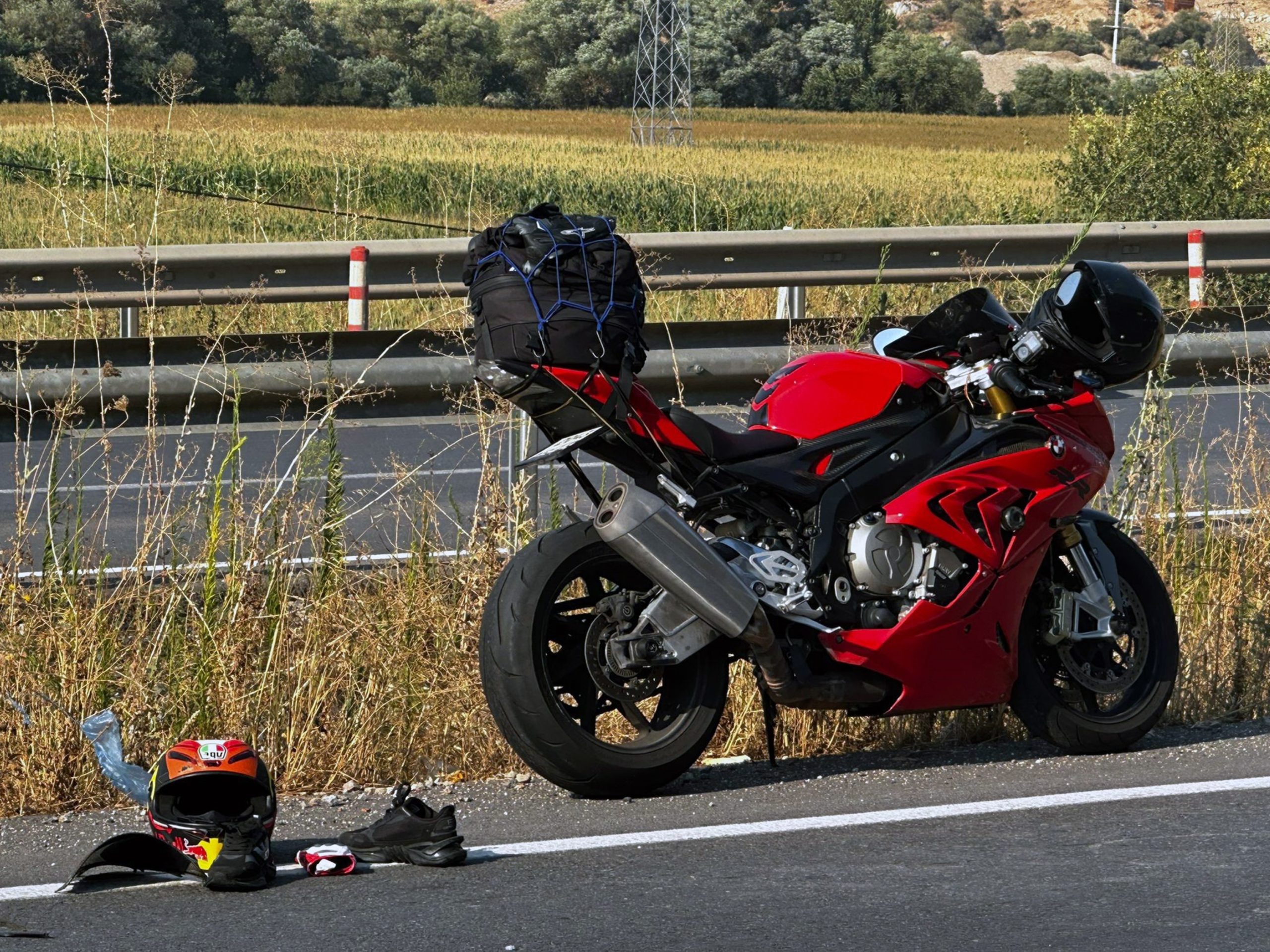 Milas trafik kazası milas motosiklet kazası milas kaza milas motosiklet kazası milas motosiklet sürücüsü Milas-Söke Karayolu