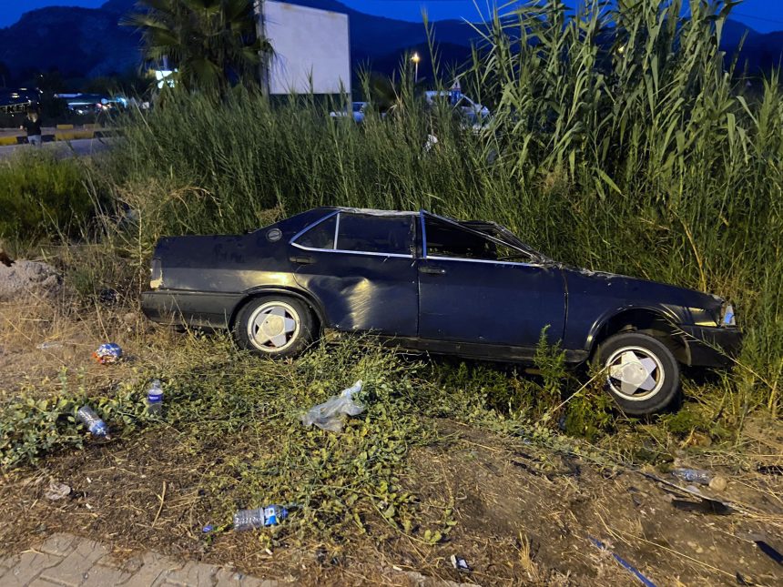 dalaman kaza dalaman trafik kazası Kapukargın kaza dalamanda kaza dalamanda trafik kazası