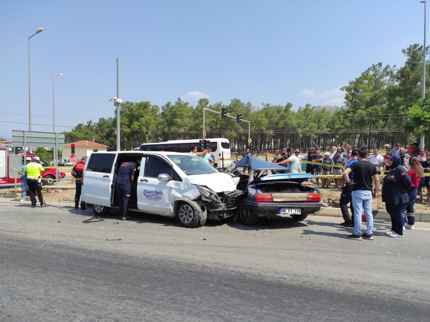 fethiye trafik kazası fethiye kaza fethiye esenköy kaza fethiye çevreyolu kaza Erdoğan Kocael
