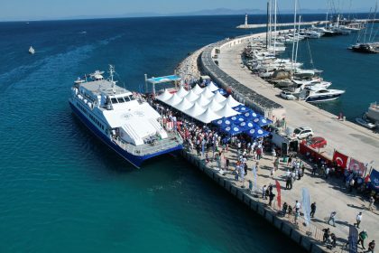 bodrum deniz seferi Bodrum-Turgutreis-Didim deniz otobüsü Muğla Büyükşehir Belediyesi muğla deniz seferi