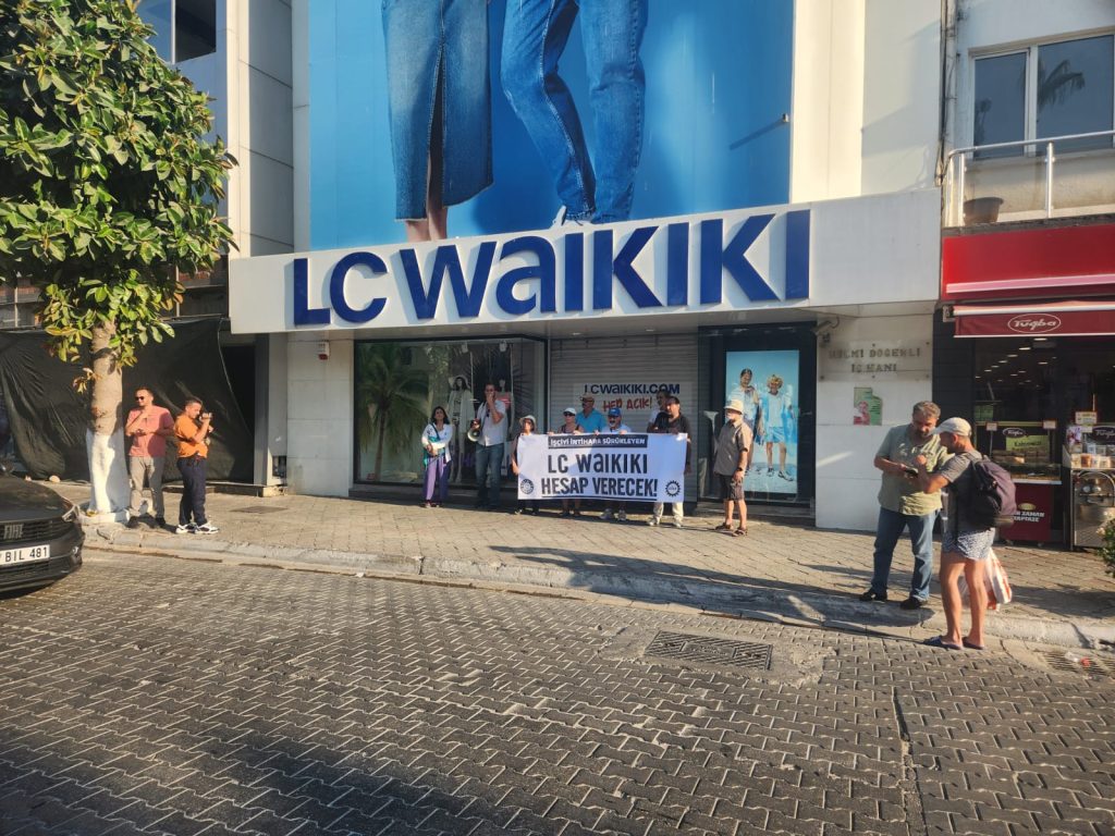 sosyal iş basın açıklaması LC Waikiki Muhammed Yavuz LC Waikiki iş cinayeti sosyal iş fethiye basın açıklaması