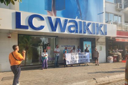 sosyal iş basın açıklaması LC Waikiki Muhammed Yavuz LC Waikiki iş cinayeti sosyal iş fethiye basın açıklaması