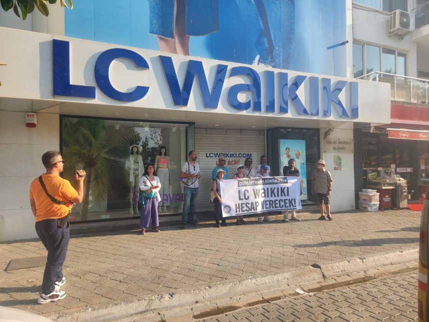 sosyal iş basın açıklaması LC Waikiki Muhammed Yavuz LC Waikiki iş cinayeti sosyal iş fethiye basın açıklaması
