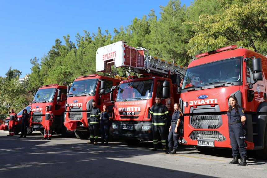 Muğla Büyükşehir Belediyesi, itfaiye ve vektörle mücadele