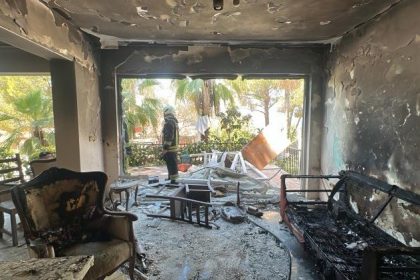 Fethiye’de bir evde meydana gelen tüp patlamasında, tüp patlamasında