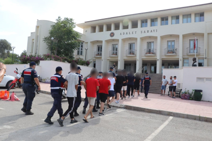 Bodrum’da göçmen kaçakçılığı operasyonu, göçmen kaçakçılığı operasyonunda
