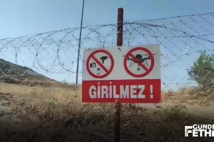 Akbelen’de YK Enerji tapulu zeytinliğe tel örgü çekmek istedi, YK Enerji’nin maden sahası etrafında dikenli tek çekmek istemesi