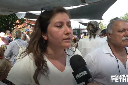 DEM Parti İzmir Milletvekili Burcugül Çubuk Burcugül Çubuk akbelen akbelen üçüncü yıl akbelen etkinlikleri akbelen ikizköy