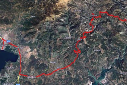 Köyceğiz'e yeni ulaşım hattını, Sazak Otmanlar ve Karaçam mahallelerine yeni ulaşım hattını