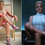 Sharon Stone Temel İçgüdü, Sharon Stone gençliği, Temel İçgüdü pozu, Sharon Stone Temel İçgüdü pozu, temel içgüdü