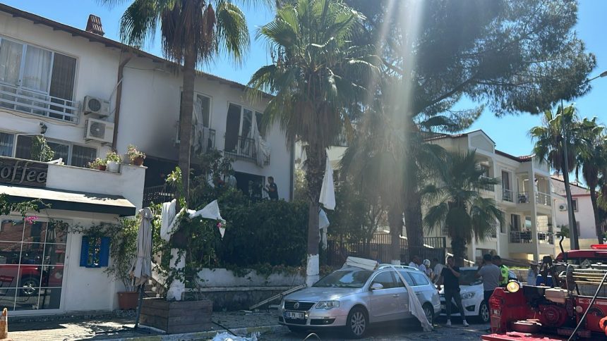 Fethiye’de meydana gelen tüp patlamasında, tüp patlamasında ağır yaralanan