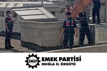 Emek Partisi Muğla İl Örgütü Emek Partisi iş cinayeti açıklaması bodrum iş cinayeti iş cinayeti açıklaması bodrum