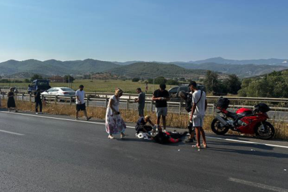 Milas trafik kazası milas motosiklet kazası milas kaza milas motosiklet kazası milas motosiklet sürücüsü Milas-Söke Karayolu