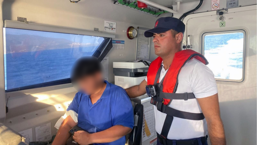 Bodrum Karaada’da yaralanan,