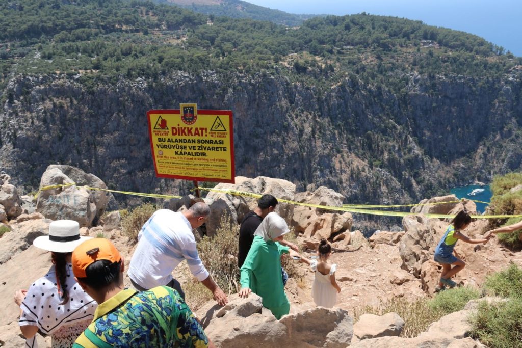 Muğla Büyükşehir Belediyesi  Kelebekler Vadisi Muğla Büyükşehir Belediyesi seyir terası Kelebekler Vadisi seyir terası
