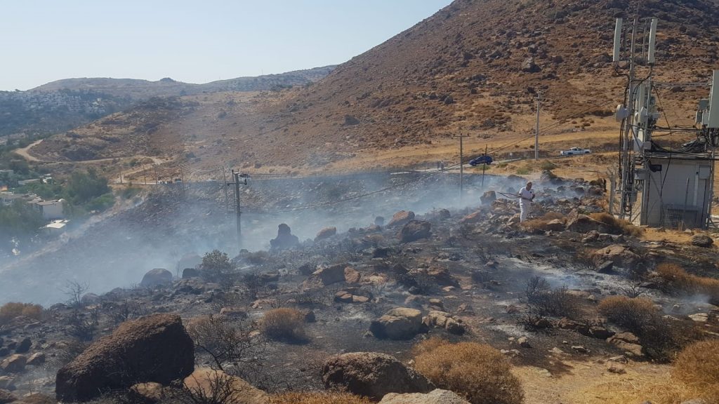 makilik yangını Akyarlar yangını bodrum yangın Bodrum Akyarlar yangın