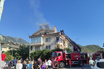 fethiye ev fethiye ev yangını tahliye edilen kiracı evi Fethiye yangın Fethiye tahliye edilen kiracı