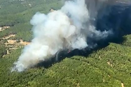 Muğla eş zamanlı yangın Muğla orman yangını orman yangını Yangın