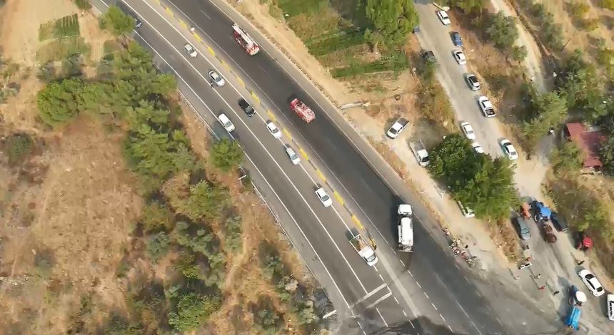 Yatağan orman yangını Muğla yangın orman yangını son dakika