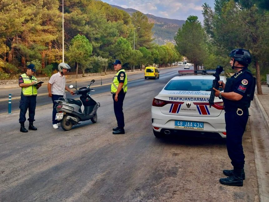 motosiklet ve motorlu bisiklet denetimlerinde