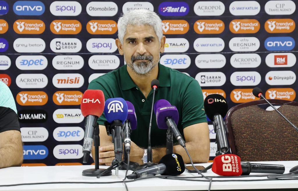 ismet taşdemir bodrum fk teknik direktörü bodrumspor ismet taşdemir açıklama