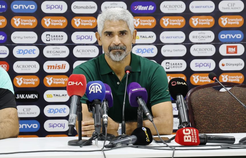 ismet taşdemir bodrum fk teknik direktörü bodrumspor ismet taşdemir açıklama