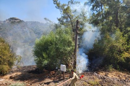 Marmaris Marmaris orman yangını muğla yangın yangın kotrol altına alındı