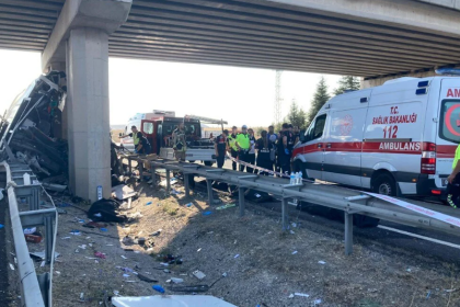 ankara kaza ankara otobüs kazası polatlı kaza otobüs kazası ankarada kaza