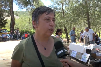 TEMA Vakfı Zeynep Ebru Aksoy TEMA Fethiye erezyonla