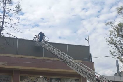 Menteşe yangın Menteşe restoran baca yangını