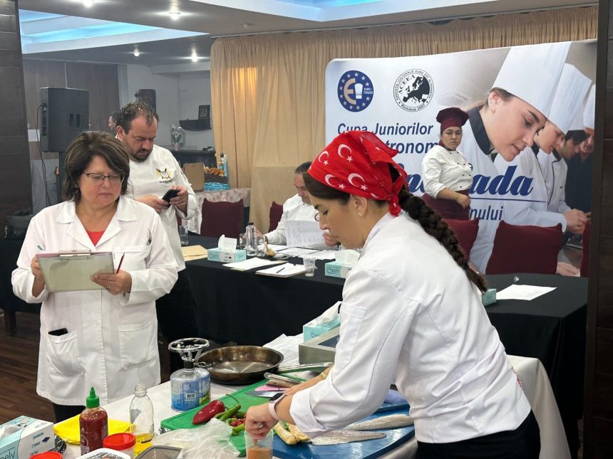 Seda Yılmaz gastronomi yarışması Romanya gastronomi yarışması
