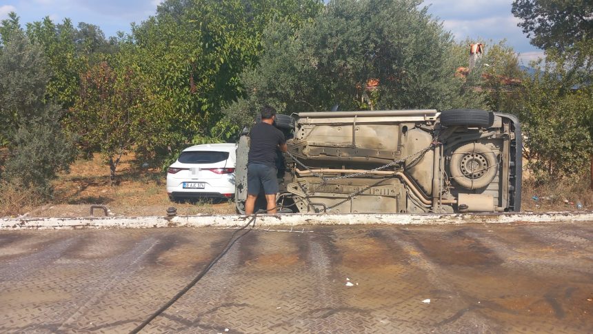 Menteşe trafik kazası kötekli mahallesi kaza menteşe iki kişi yaralı