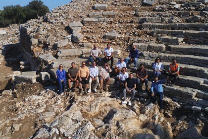 Amos Antik Kenti marmaris restorasyon marmaris antik tiyatro antik kent