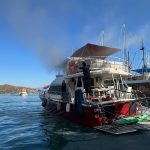 Fethiye kordon Fethiye tekne yangını fethiye kordon tekne fethiye kordonda tekne yangını