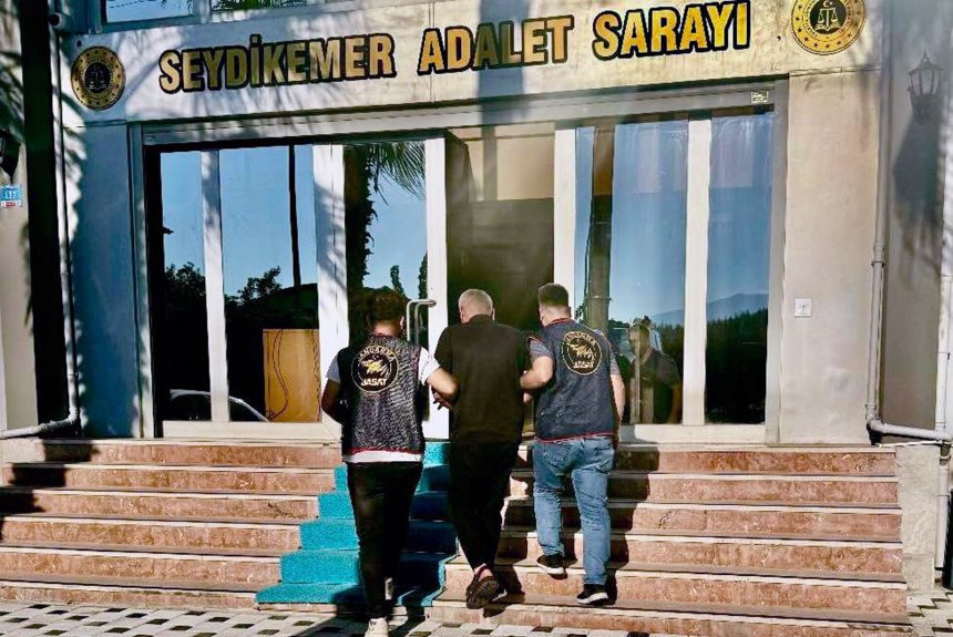 Seydikemer dokuz ayrı suç Seydikemer aranan suçlu