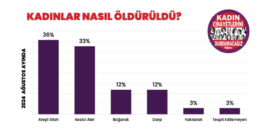 KCDP kadın cinayeti raporu Kadın cinayetleri ağustos ayı kadın cinayeti Kadın Cinayetlerini Durduracağız Platformu