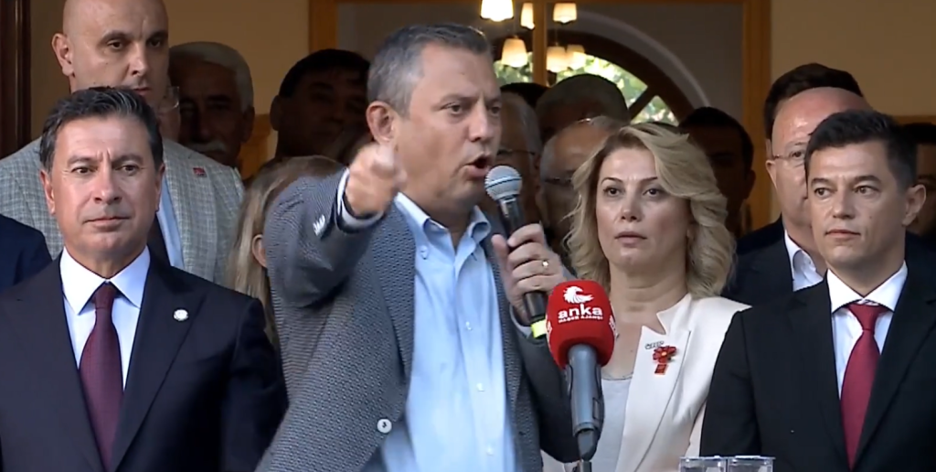 Özgür Özel muğla mitingi chp Özgür Özel açıklaması