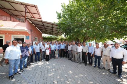 bayram önder akdenizli ziyaret seydikemer mahalleleri Seydikemer Belediye Başkanı Bayram Önder Akdenizli