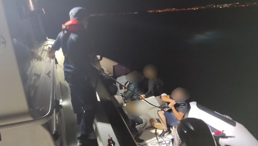 Bodrum göçmen kaçakçılığı açıkları muğla göçmen kaçakçılığı bodrum sahil güvenlik