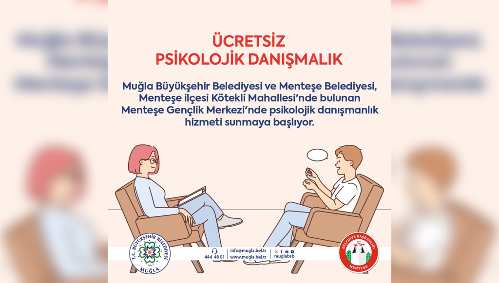 Kötekli Mahallesi'nde Muğla Büyükşehir Belediyesi Muğla Büyükşehir Belediyesi psikolojik destek Muğla psikolojik destek