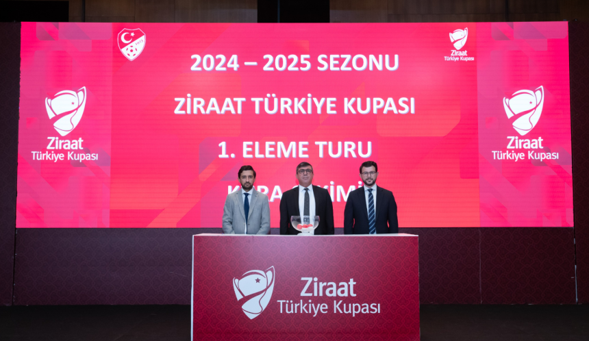Ziraat Türkiye Kupası, Türkiye Kupası, Ziraat Türkiye Kupası kura çekimi 2024, Ziraat Türkiye Kupası eşleşmeleri, Ziraat Türkiye Kupası 1. tur