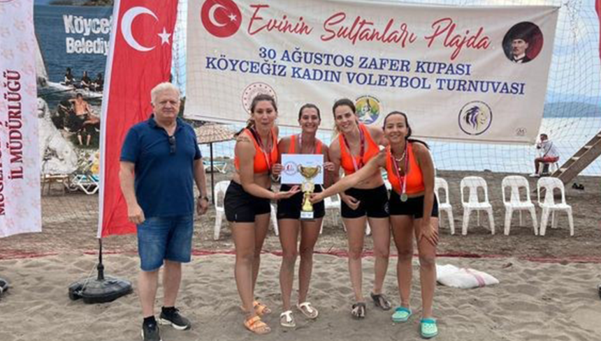 köyceğiz voleybol turnuvası 3. Zafer Kupası Plaj Voleybolu Turnuvası