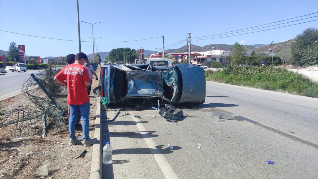 seydikemer kaza seydikemer trafik kazası seydikemer kaza son dakika seydikemer çevreyolu kaza uğurlu trafik kazası