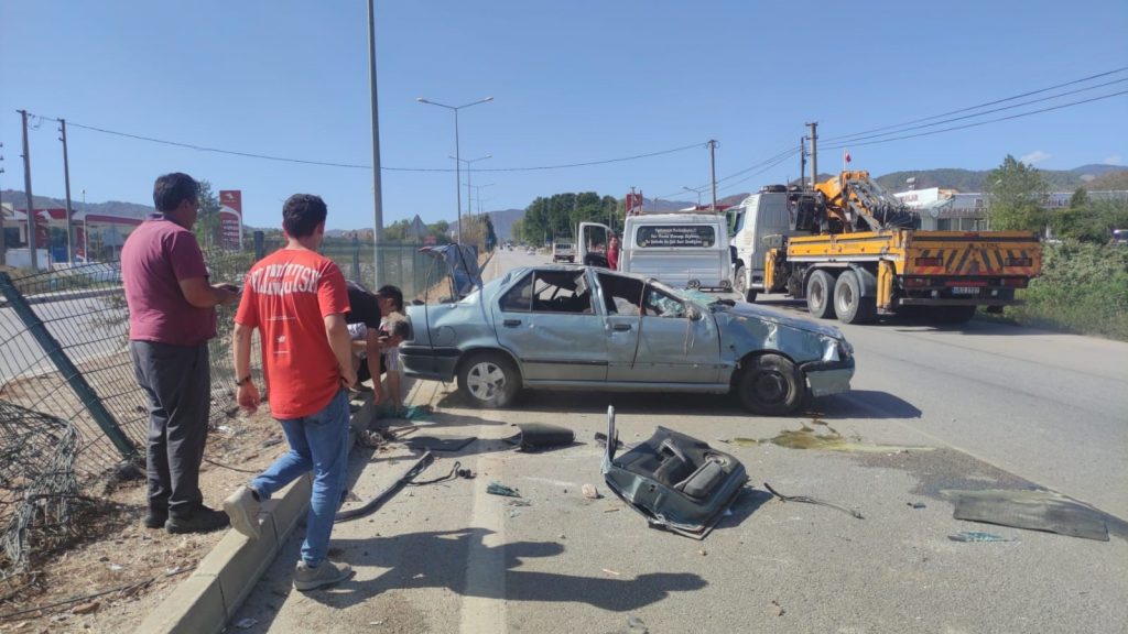 seydikemer kaza seydikemer trafik kazası seydikemer kaza son dakika seydikemer çevreyolu kaza uğurlu trafik kazası