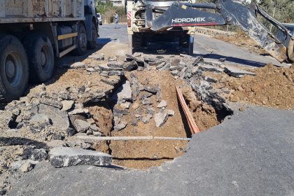 Kolin İnşaat Bodrum Bodrum isale hattı bodrum ana isale hattı