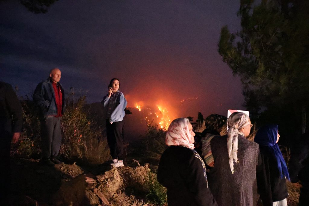 dalaman orman yangını dalaman yangın  dalaman son dakika taşbaşı mahallesi dalaman yangini son dakika