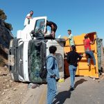 Bodrum harfiyat kamyonu Bodrum harfiyat kamyonu kazası bodrum trafik kazası