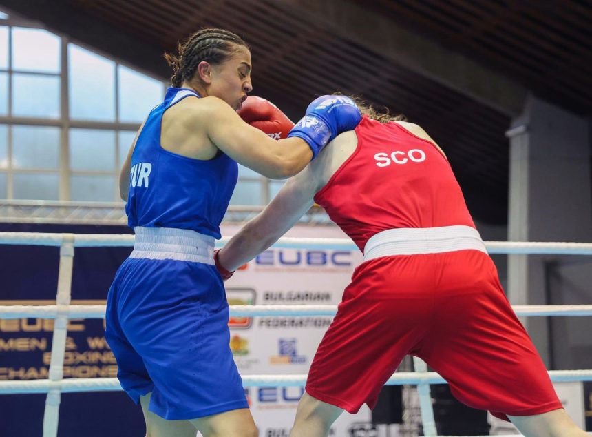 Muğlalı boksör Şeyma Düztaş U22 Avrupa Boks Şampiyonası Muğla boks avrupa şampiyonası bulgaristan boks şampiyonası