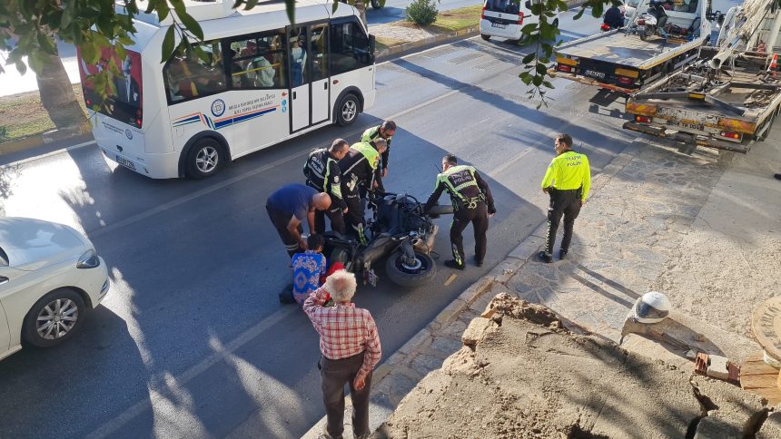 bodrum trafikten men bodrum gözaltı bodrum polise saldırı