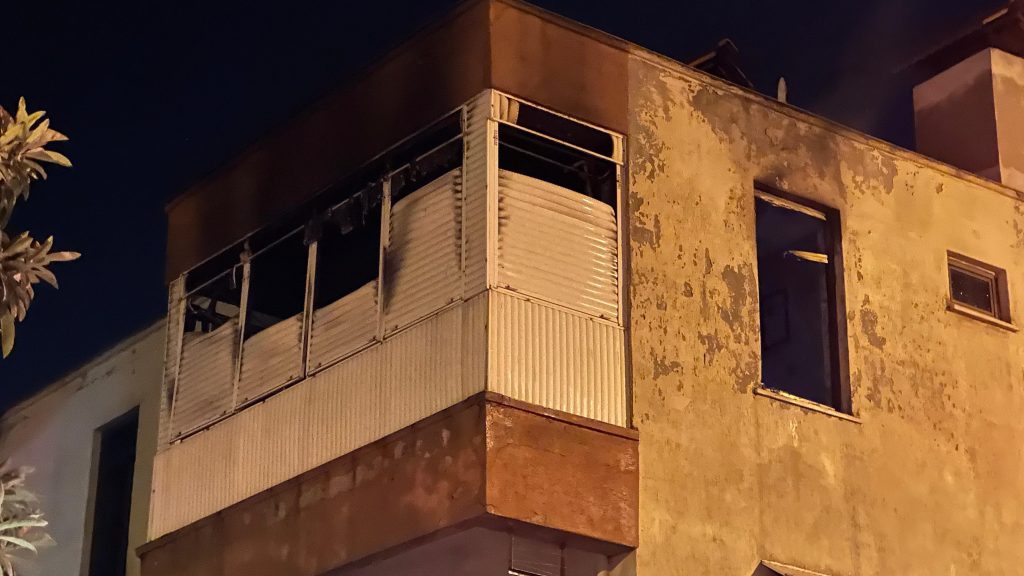 Milas ev yangını Milas elektrikli soba yangını Milas yangın Muğla yangın Milas ev yandı